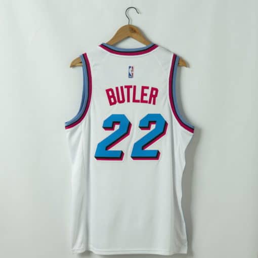 Jimmy Butler Miami Heat 2020-21 ASSOCIATION white Swingman Jersey 1