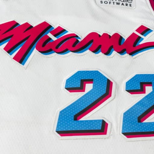 Jimmy Butler Miami Heat 2020-21 ASSOCIATION white Swingman Jersey 3