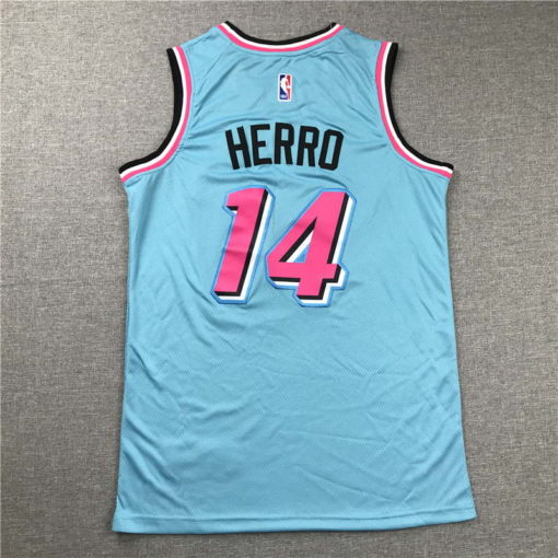 Tyler Herro Miami Heat 202021 Swingman Jersey - blue 1