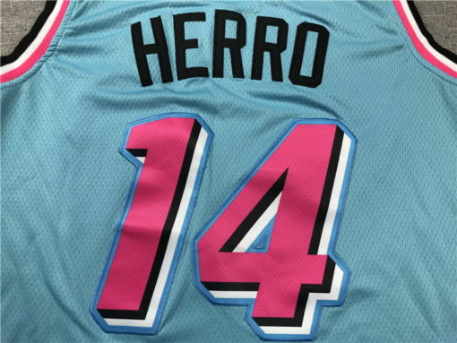 Tyler Herro Miami Heat 202021 Swingman Jersey - blue 2