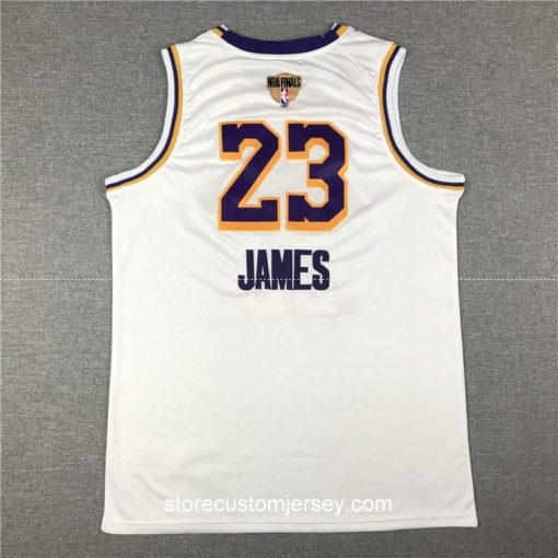 Los Angeles Lakers LeBron James 2019-20 Association Edition Swingman Jersey 2