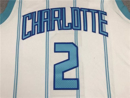 LaMelo Ball #2 Charlotte Hornets 2021 White Association Swingman Jersey number