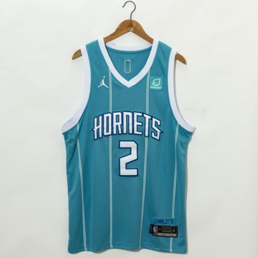 LaMelo Ball #2 Teal Charlotte Hornets 2021 Fast Break Jersey