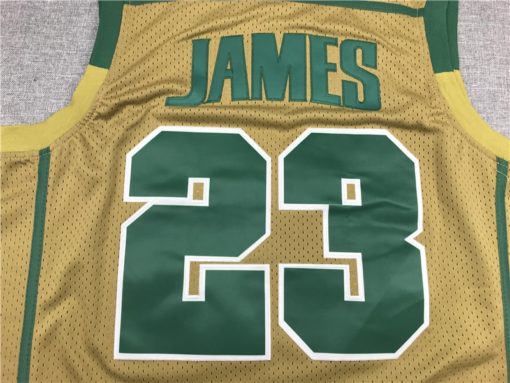 Lebron James 23 Fighting Irish High School Basketball Jersey