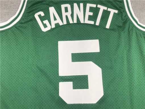 Kevin Garnett 5 Boston Celtics 2007-08 Green Road Swingman Jersey