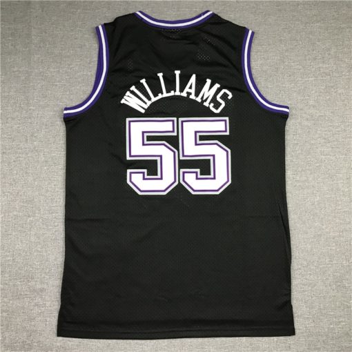 Jason Williams 55 Sacramento Kings 1998-99 Alternate Black Jersey