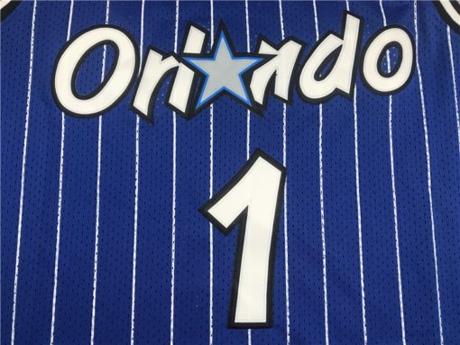 Penny Hardaway 1 Orlando Magic Hardwood Classics Blue Vintage Jersey