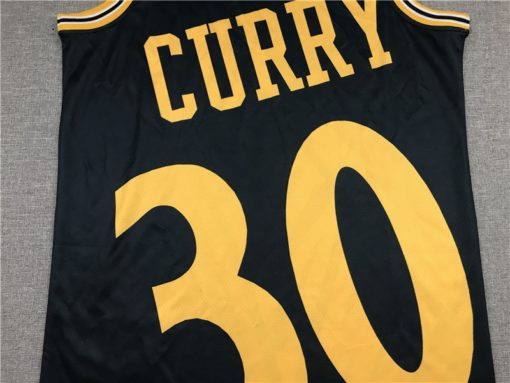 Stephen Curry 30 Golden State Warriors Big Face M&N Swingman Jersey
