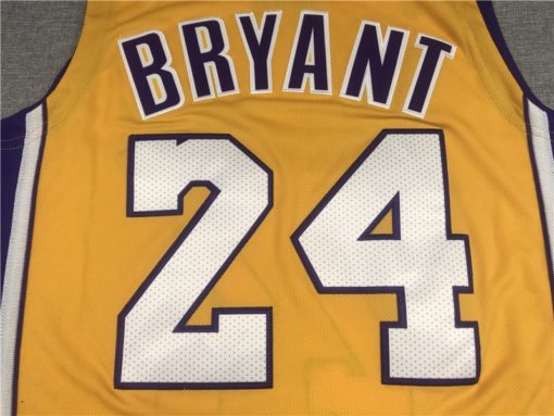 Kobe Bryant 24 Los Angeles Lakers 2008-09 Finals Championship Logo Jersey