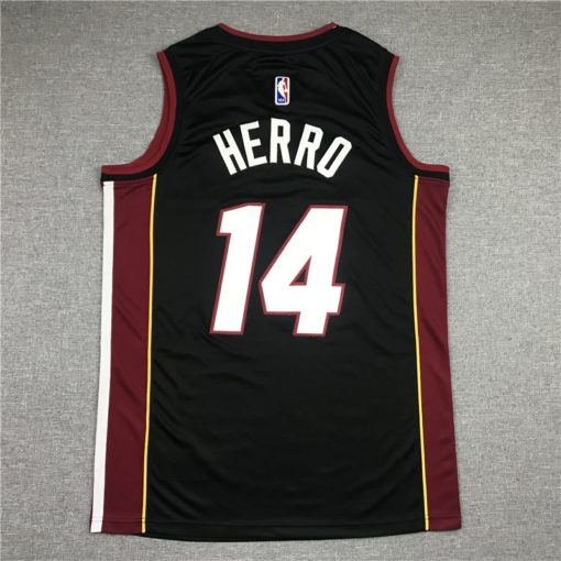 Tyler Herro 14 Miami Heat 2020 Black City Edition Jersey