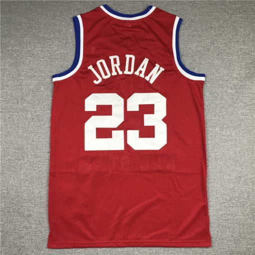 Michael Jordan 23 All-Star East 1989 Red Jersey