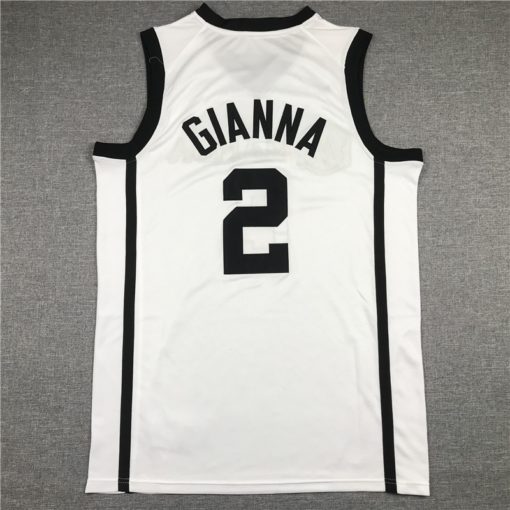 Gianna Bryant #2 Forever Gigi Mamba Retired White Jersey