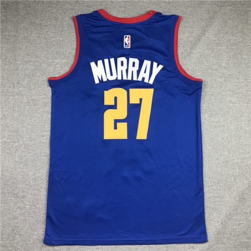 Jamal Murray 27 Denver Nuggets 2021 Blue Statement Jersey