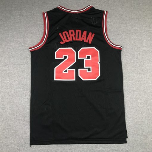 Michael Jordan 23 Chicago Bulls 1984 Black Jersey