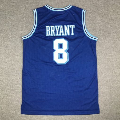 Kobe Bryant 8 Los Angeles Lakers Alternate 1996-97 Blue Jersey