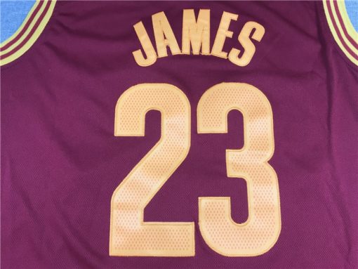 Lebron James 23 Cleveland Cavaliers Red Swingman Jersey