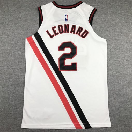 Kawhi Leonard 2 LA Clippers Buffalo Braves 2019-20 White Classic Edition Jersey