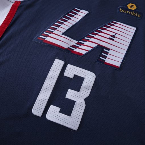 Paul George 13 Los Angeles Clippers 19-20 City Edition Navy Blue Jersey