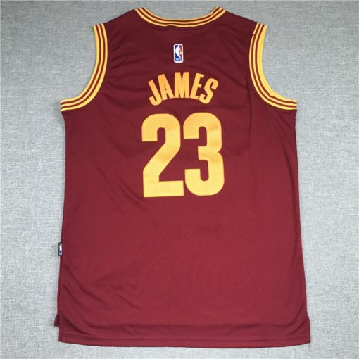 Lebron James 23 Cleveland Cavaliers Red Swingman Jersey