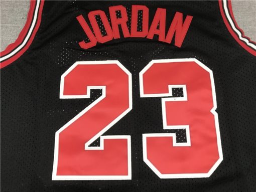 Michael Jordan 23 Chicago Bulls 1984 Black Jersey