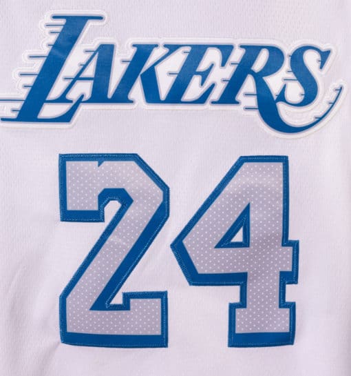 Kobe Bryant 24 Los Angeles Lakers 2021 City Edition White Jersey