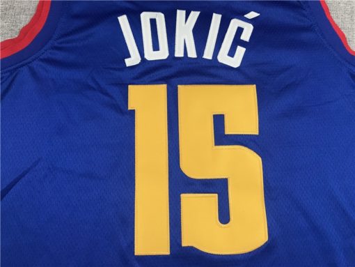 Nikola Jokic 15 Denver Nuggets 2019-20 Statement Edition Blue Jersey