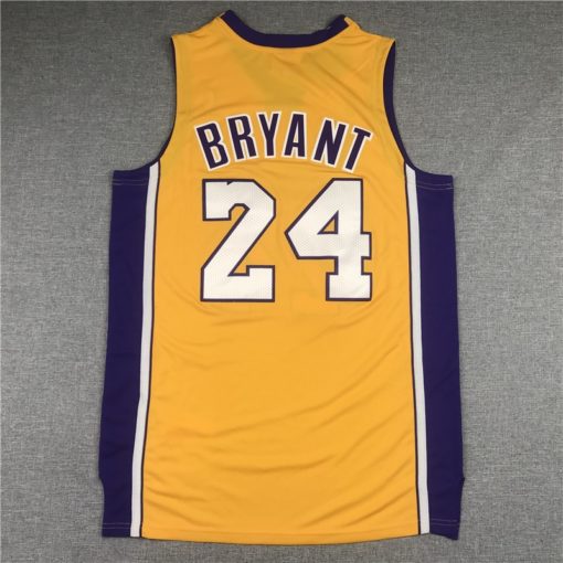 Kobe Bryant 24 Los Angeles Lakers 2008-09 Finals Championship Logo Jersey