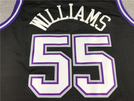 Jason Williams 55 Sacramento Kings 1998-99 Alternate Black Jersey