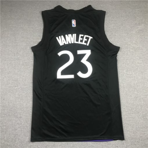 Fred VanVleet 23 Toronto Raptors 2021 Purple Earned Edition Jersey