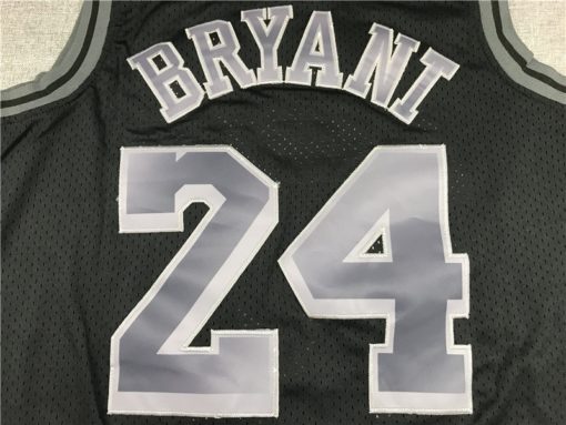 Kobe Bryant 24 Los Angeles Lakers M&N Retro Black Jersey