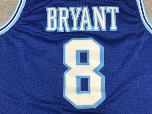 Kobe Bryant 8 Los Angeles Lakers Alternate 1996-97 Blue Jersey