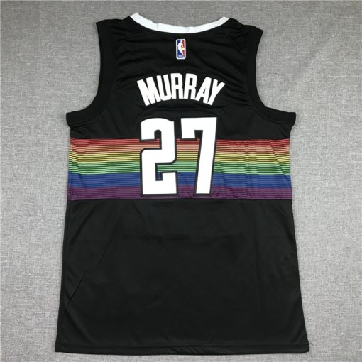 Jamal Murray 27 Denver Nuggets 2019-20 Black City Edition Jersey