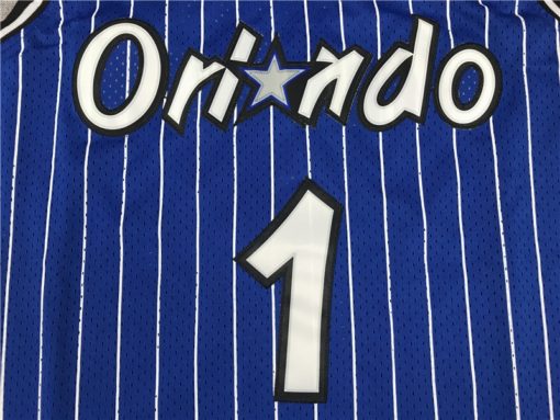 Tracy Mcgrady 1 Orlando Magic Throwback M&N Royal Blue Jersey