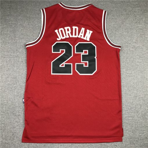 Chicago Bull 23 Chicago Bulls Red 1984 Vintage Jersey