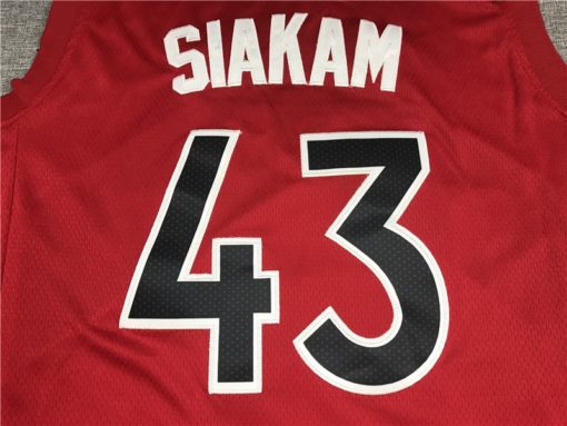 Pascal Siakam 43 Toronto Raptors 2020-21 Red Icon Edition Jersey