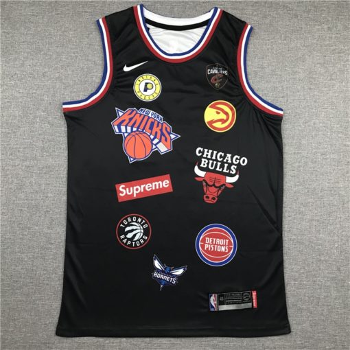 94 NBA Teams Jersey Black