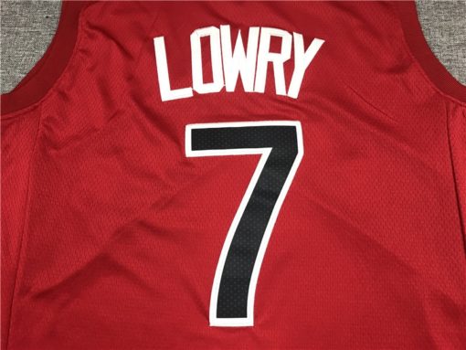 Kyle Lowry 7 Toronto Raptors 2020-21 Icon Red Jersey