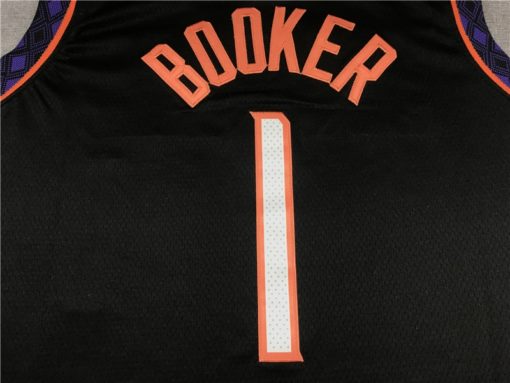 Devin Booker 1 Phoenix Suns Black 2019-20 City Edition Jersey