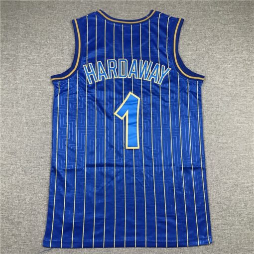 Penny Hardaway 1 Orlando Magic Stars and Stripes Blue Jersey