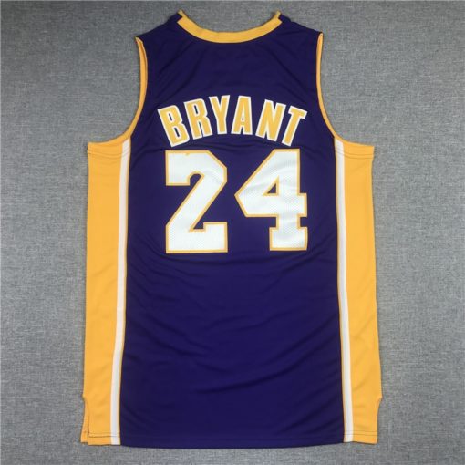 Kobe Bryant 24 Los Angeles Lakers M&N 2006-07 Purple Jersey