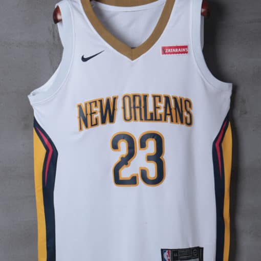 Anthony Davis 23 New Orleans Pelicans White Home Jersey
