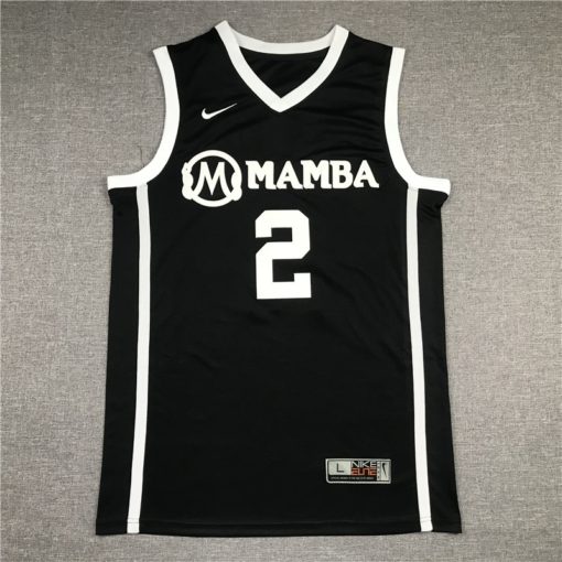 Gianna Bryant 2 GiGi Black Mamba Basketball Jersey