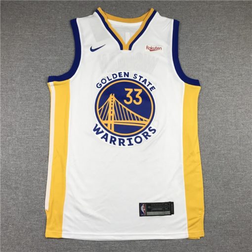 James Wiseman 33 Golden State Warriors 2020 Association White Jersey