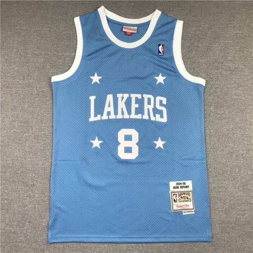 Kobe Bryant 8 Los Angeles Lakers 2004-05 Blue Alternate Jersey