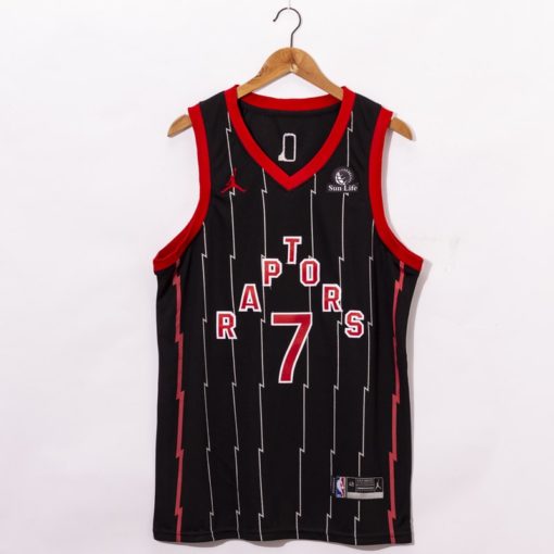 Kyle Lowry 7 Toronto Raptors 2021 Black Jersey