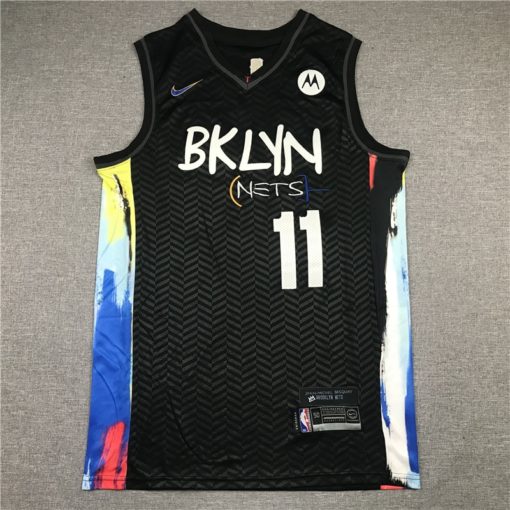 Kyrie Irving 11 Brooklyn Nets 2021 City Edition Black Jersey