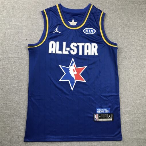 LeBron James 23 Los Angeles Lakers Blue 2020 All-Star Game Jersey