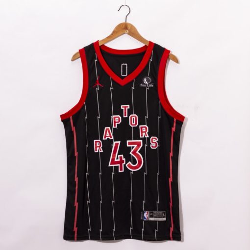 Pascal Siakam 43 Toronto Raptors 2021 Black Jersey