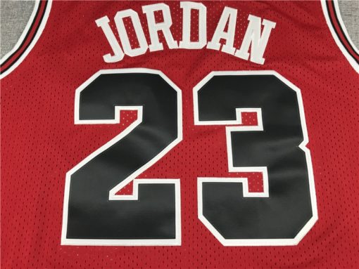 Chicago Bull 23 Chicago Bulls Red 1984 Vintage Jersey