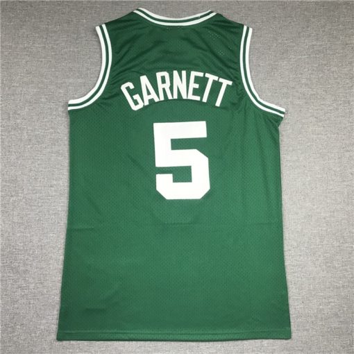 Kevin Garnett 5 Boston Celtics 2007-08 Green Road Swingman Jersey